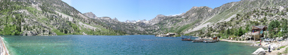 Panorama of Lake Sabrina