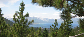 Lake Tahoe from resort