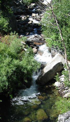 Stream from Eagle Lake to Emerald Cove