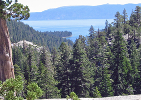 Lake Tahoe from Eagle Lake trail