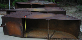 Mining buckets found at Silver Lake