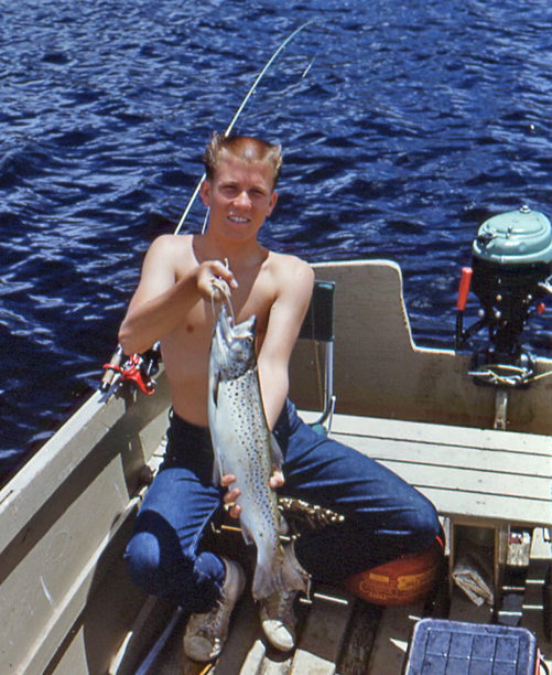 Brown trout at Crowley Lake