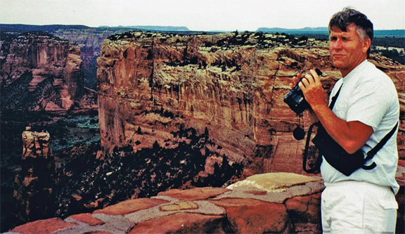 Bill at Canyon de Chelly overlook
