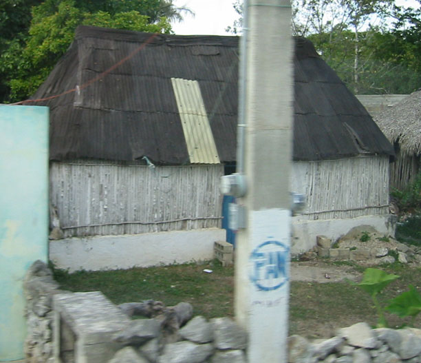 Maya hut