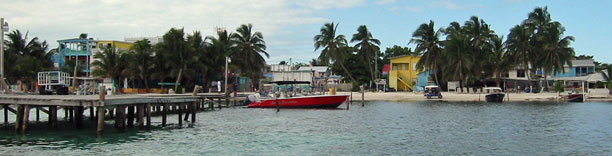 Leaving Caye Caulker bound for north reef