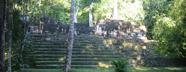 Temple stairs