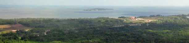 Belize airport approach