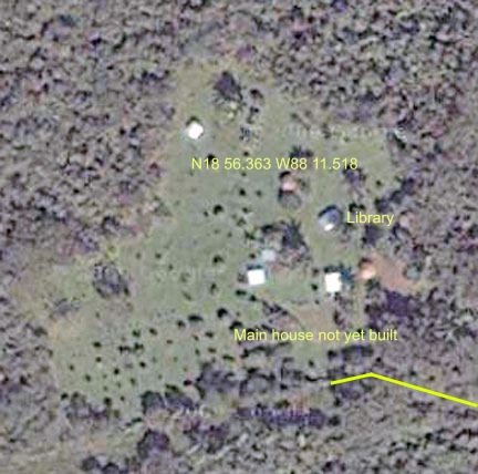 Arial view of Lower Dover Field Station
