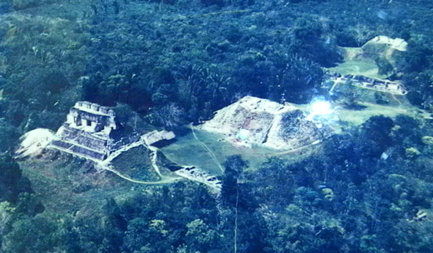 Photo of arial photo of park