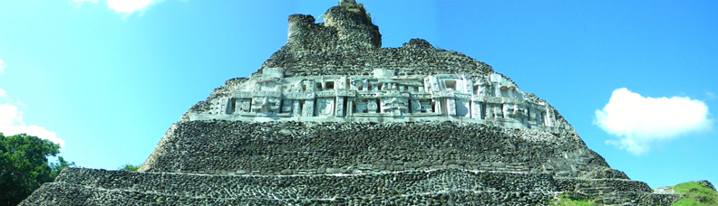 Panorama of north face of east ruin