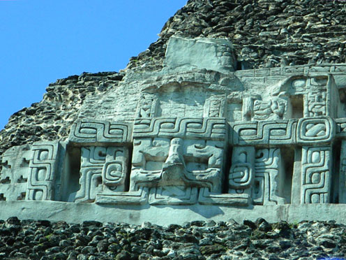 Close-up of relief 1