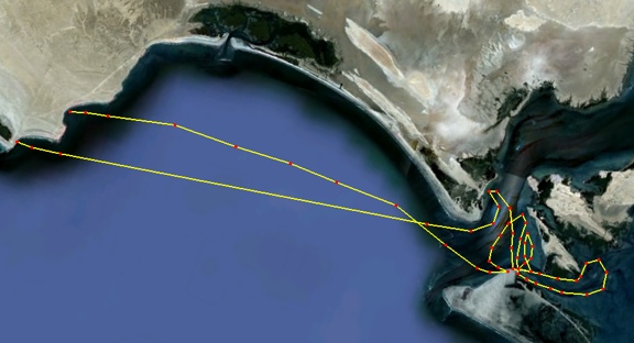 Paddle route